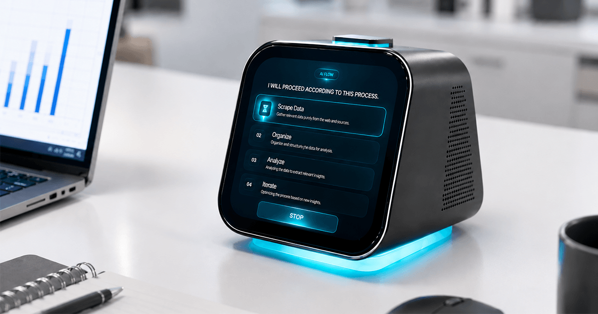 Violoop AI PC agent hardware unit with its physical approval control