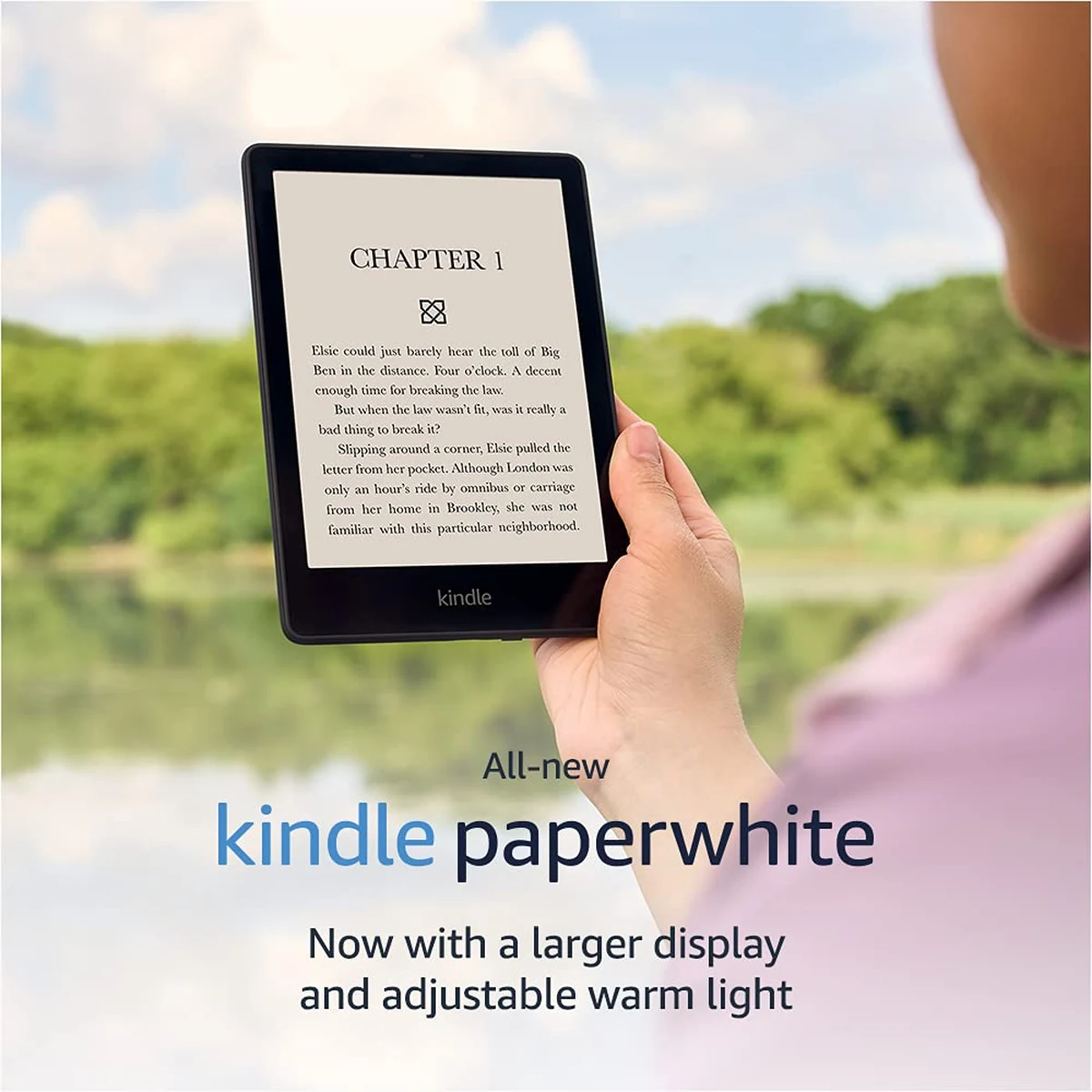Kindle Paperwhite current-generation product imagery pending